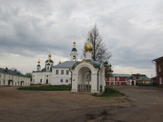Fototapeta na wymiar Russia, Yaroslavl Region, Uglich town, Yaroslavl region. may 2019 (36)