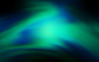 Dark Blue, Green vector blurred and colored pattern. Shining colored illustration in smart style. New style for your business design.