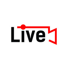 Vector Set Of Live Streaming Icon Multimedia Logo Vector Graphic