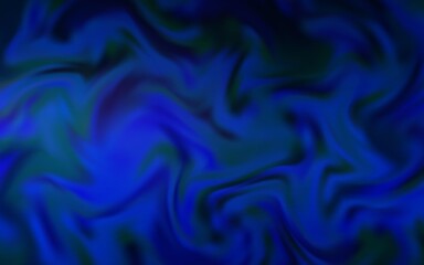 Dark BLUE vector blurred shine abstract texture. Glitter abstract illustration with gradient design. Blurred design for your web site.