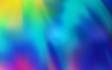 Light Multicolor vector blurred shine abstract texture. A completely new colored illustration in blur style. Elegant background for a brand book.