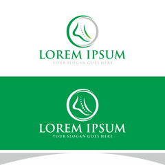 Feet Logo Vector Stock Illustrations