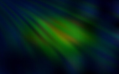 Dark Green, Yellow vector background with straight lines. Colorful shining illustration with lines on abstract template. Best design for your ad, poster, banner.