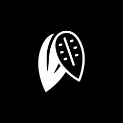 Cocoa icon, chocolate with marshmallows symbol sign and button