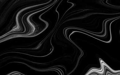 Black white marble oil ink liquid swirl texture for do ceramic counter dark abstract light background tile marble natural for interior decoration and outside.