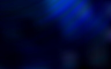 Dark BLUE vector template with curved lines. A sample with colorful lines, shapes. Colorful wave pattern for your design.