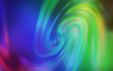 Light Multicolor vector colorful abstract background. New colored illustration in blur style with gradient. New style for your business design.