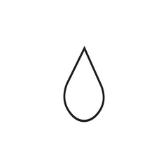 Blood outline icon  vector