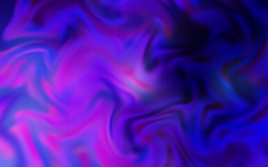 Obraz premium Dark Pink, Blue vector glossy abstract layout. Creative illustration in halftone style with gradient. Completely new design for your business.