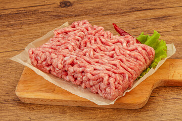 Minced meat - pork and beef