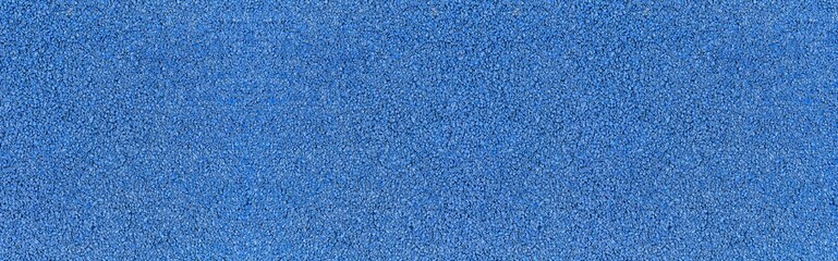 Panorama of Blue rubber flooring for treadmill flooring on the court texture and seamless background - 364430708