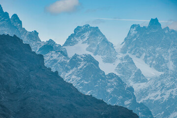 Mountains of the Caucasus. North Ossetia.