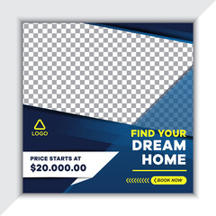 Real estate social media post templates