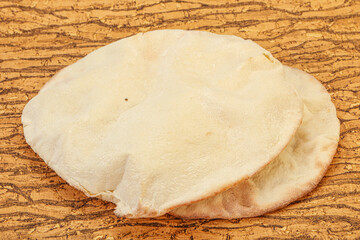 Traditional Pita bread for snack