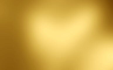 Gold blurred gradient abstract background