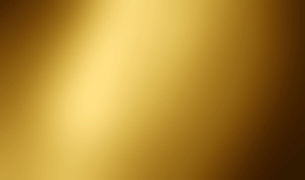 Gold blurred gradient abstract background