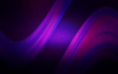 Dark Purple, Pink vector template with space stars. Shining colored illustration with bright astronomical stars. Template for cosmic backgrounds.