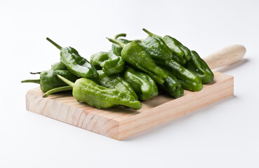 Pimientos del Padrón. Asturias, España, Europa