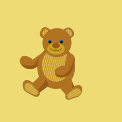 Obraz premium teddy bear cartoon
