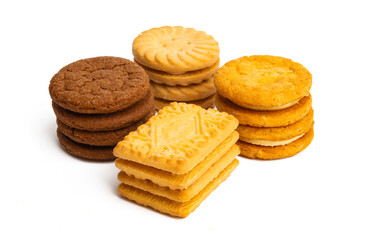 tasty cookies isolated