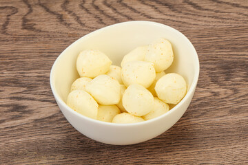 Natural tasty baby Mozarella cheese