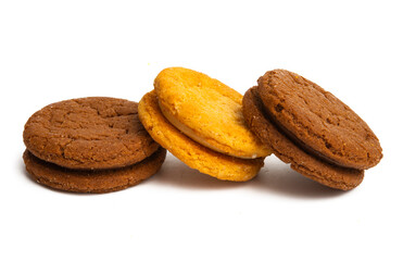 tasty cookies isolated