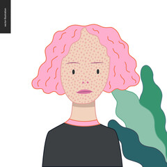 Bright characters portraits