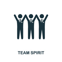 Team Spirit icon. Simple element from business management collection. Creative Team Spirit icon for web design, templates, infographics and more