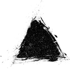 Grunge vector textured shape