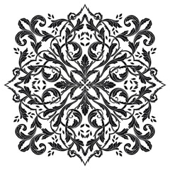 Classical baroque vector of vintage element for design. Decorative design element filigree calligraphy vector. You can use for wedding decoration of greeting card and laser cutting. © yanushkov