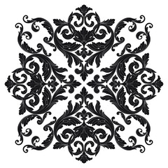 Classical baroque vector of vintage element for design. Decorative design element filigree calligraphy vector. You can use for wedding decoration of greeting card and laser cutting.