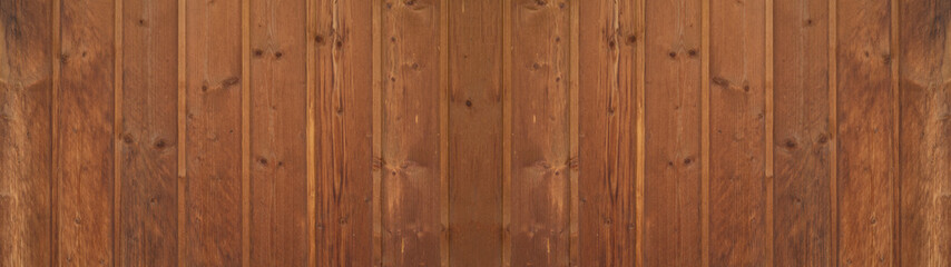 Fototapeta premium old brown rustic dark wooden texture - wood background panorama long banner