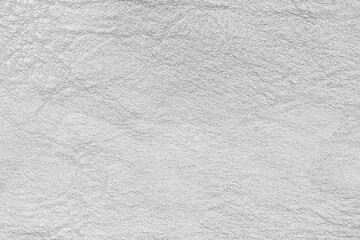 Fototapeta na wymiar White Crumpled Linen Background 
