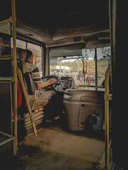 Driver in the bus