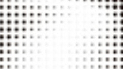 white background with black dots