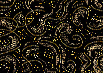 abstract exotic leopard skin texture