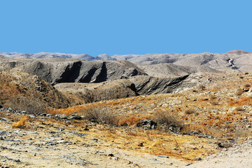 Auf dem weg nach Sossusvlei in Namibia, am Rande des Namib-Naukluft-Nationalpark