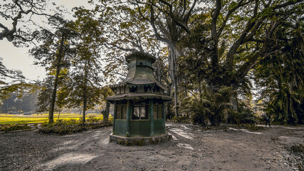 old abandoned hut