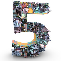 Nummer fünf technisch