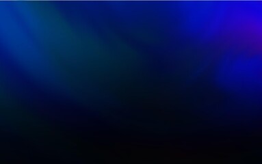 Dark BLUE vector abstract blurred background. A completely new colored illustration in blur style. Background for designs.