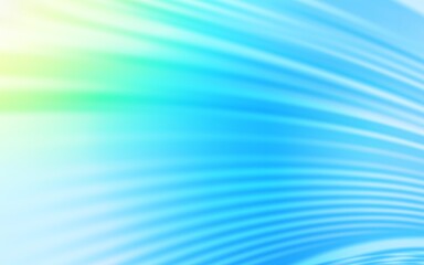 Light Blue, Green vector background with wry lines. Colorful illustration in abstract style with gradient. Pattern for your business design.