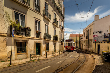 Naklejka na ściany i meble Lisboa Lisbon city , capital of Portugal 