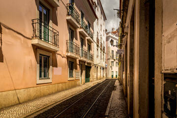 Fototapeta na wymiar Lisboa Lisbon city , capital of Portugal 