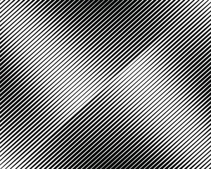  Line art optical art. Psychedelic background. Monochrome background. Optical illusion style. Black dark background. Modern pattern. Abstract graphic texture. Graphic ornament. Vector template