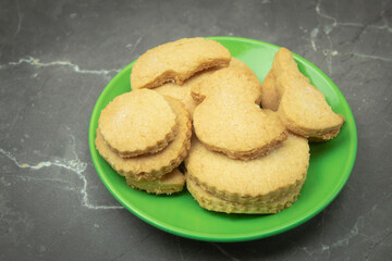 Homemade Gingerbread Shortcake Cookies