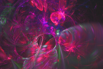 Abstract fractal background