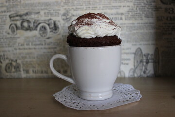 cupcake on the cup 