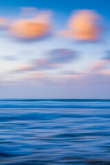 Blurred abstract background of sea view