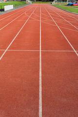 Fototapeta premium Running track for athletic trainig and competition