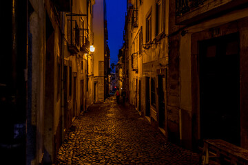 Fototapeta na wymiar Lisboa Lisbon by night